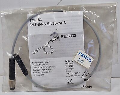 Festo SMT-8-NS-S-LED-24-B 171181 Proximity Switch