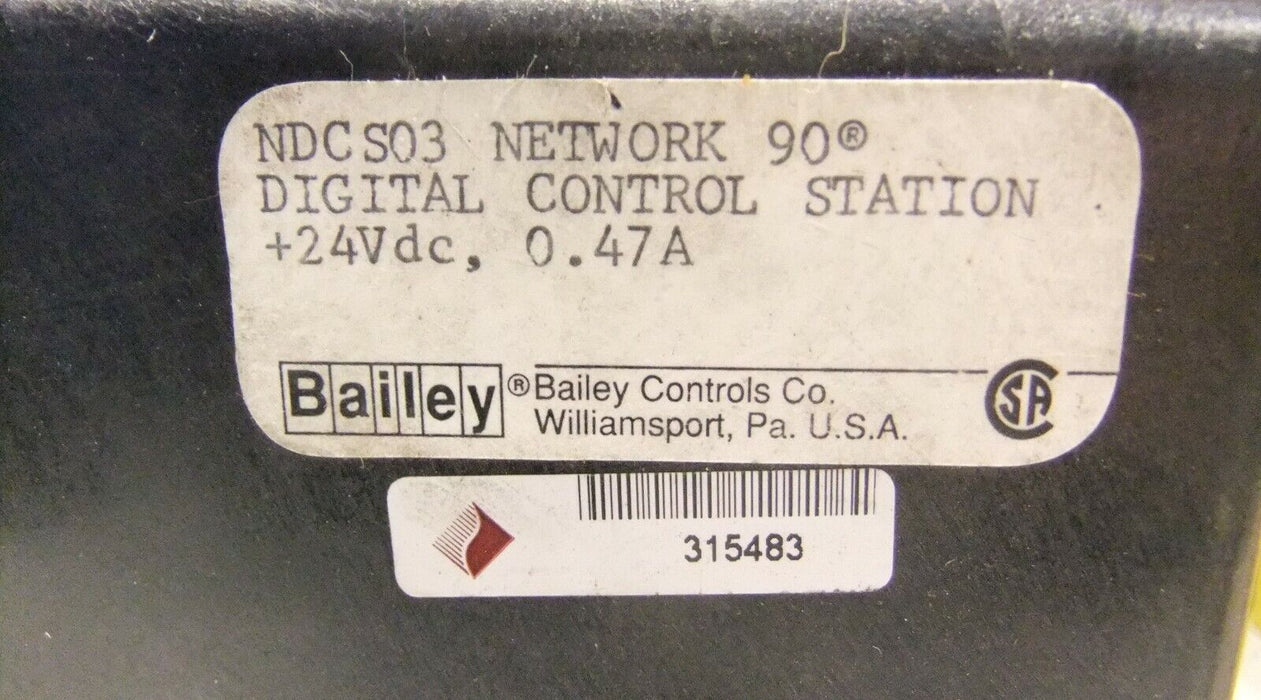 Bailey Controls Digital Control Station NDCS03