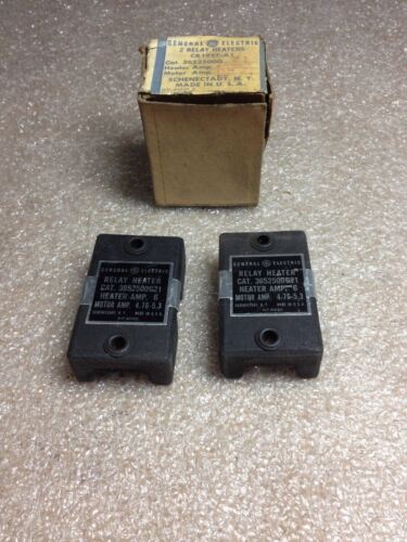 2 GE 3652500G21 Heater Amps