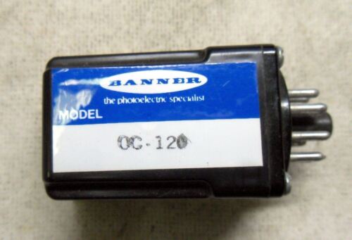 1 Banner Engineering Engineering OC-120 OPTICAL COUPLER INPUT MODULE