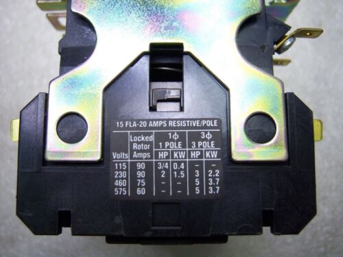 Cutler-Hammer Eaton C65DNA315A 15A Reversing Contactor