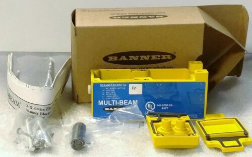 Banner Engineering SBFV1 Fiber Optic Scanner Block