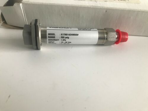 Ashcroft K17M0142HM500 Transducer
