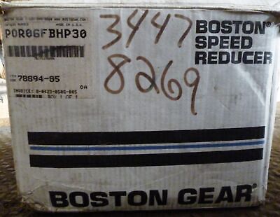 Boston Gear POR-06FB-HP30 Speed Reducer