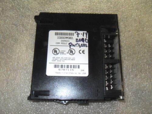 1 GE FANUC IC693CMM302L ENHANCED COMMUNICATION MODULE