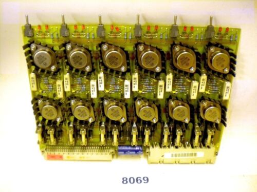 Netstal Relay Board MSC 110-240-6153 LED 6 Switch
