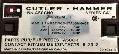 Cutler-Hammer A50CN0A Starter with Enclosure