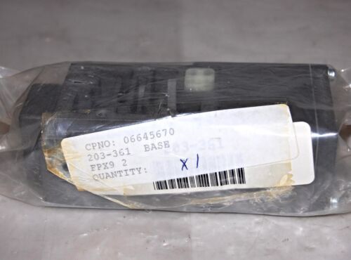 Numatics 203-361 VALVE BASE ASSEMBLY