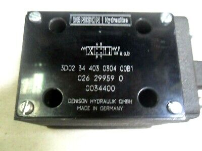1 DENISON HYDRAULIC 3D0234403030400A MANUAL HYDRAULIC VALVE