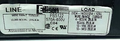 Edison PB5122 600 V 575 A Power Distribution Block