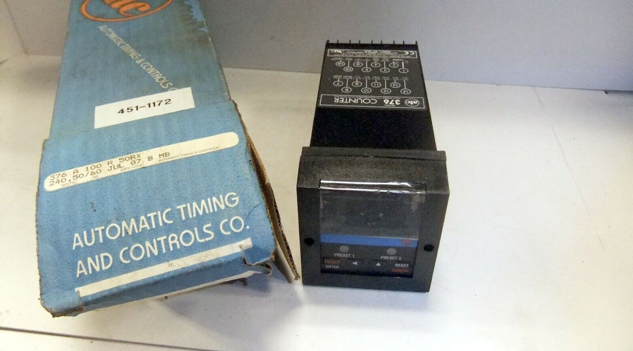 ATC Timer 376A-100-R-50RX