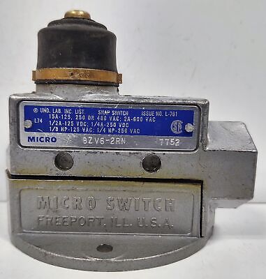 Honeywell BZV6-2RN MICRO SWITCH Limit Switch