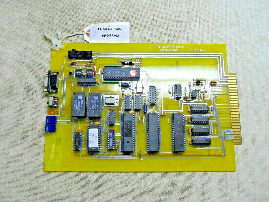GE 7610023 REV E PRC-100 Interface Board Rapper Control