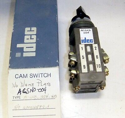 IDEC ACSNO-004 ACSNO-354-YB 600 V AC 10 A Cam Switch