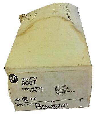 Allen-Bradley 800T-FC16A Start/Stop Interlocked Pushbutton Station