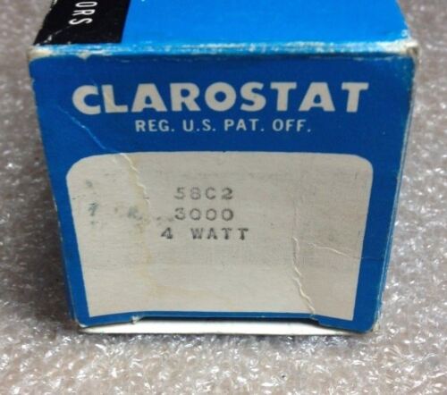 Clarostat 58C2-3K Potentiometer
