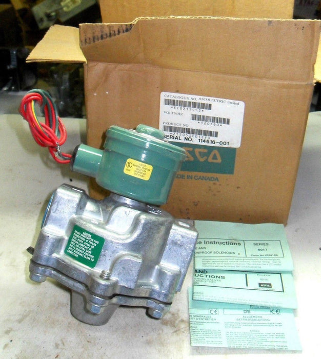 ASCO EF8215C53 2-WAY Solenoid Valve