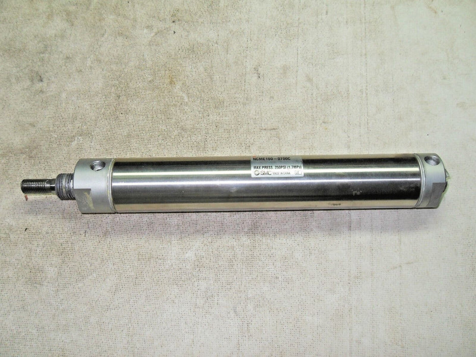 1 SMC NCME150-0700C Pneumatic Cylinder 250 PSI Max