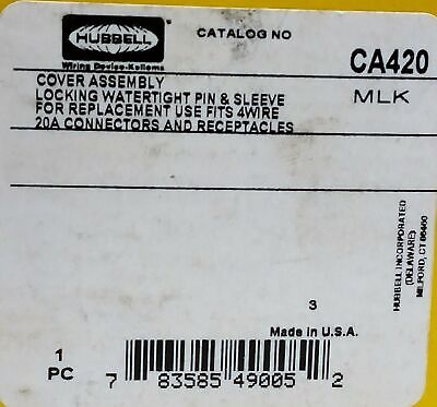Hubbell CA420 Cover Assembly