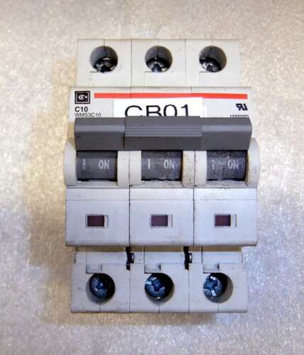 Cutler-Hammer Circuit Breaker WMS-C310 10A 3P