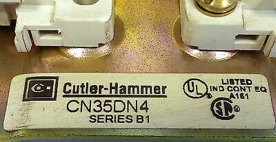 Cutler-Hammer CN35DN4 Series B1 120 V 30 A 4P Single Phase Lighting Contactor