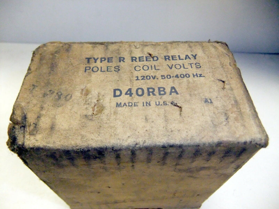 Cutler-Hammer D40RBA REED RELAY 120V