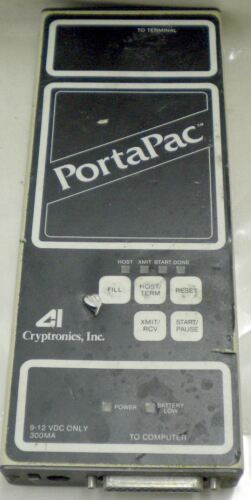 Cryptronics Portapac II P4064 Dipswitch