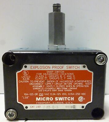 Honeywell EXD-Q-3 Limit Switch