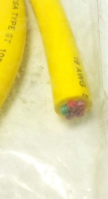 Crouse Hinds 5000111-4 600 V PLC Cable w One 5-Pin Connector