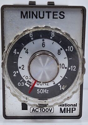 Matsushita MHP-N-12M-AC100V AT2461 100 V Timer Module with Base