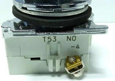 Cutler-Hammer 10250T124 Yellow Momentary Jumbo Pushbutton Switch