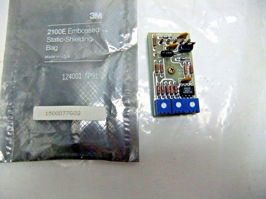 Rosemount VOLT-CUR PCB 1500D77G02