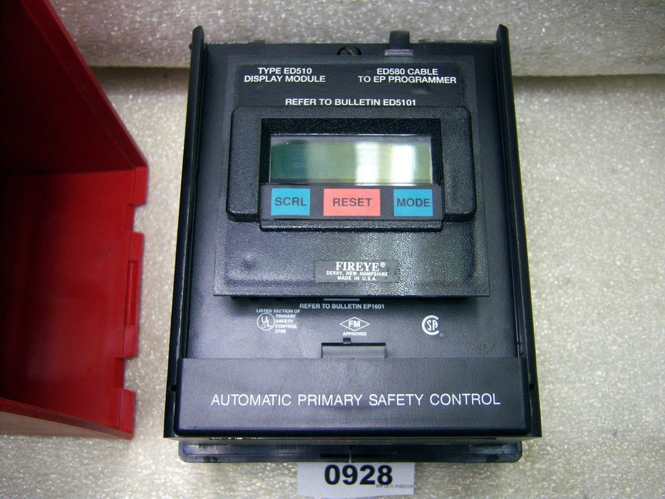 Fireye Flame Safety Control EB-700 EP160 833-2585 Flame Safety Modules