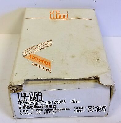 Efector IFG3002-BPKG/US-100-DPS 195009 10-30 VDC Cylinder Position Sensor