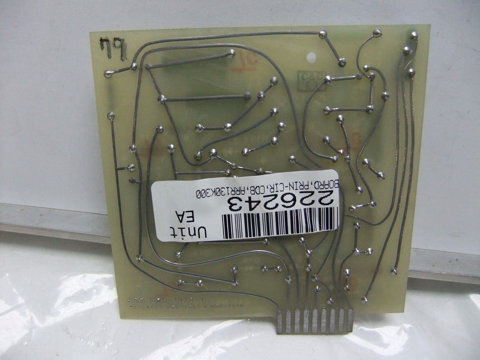 C&D Batteries MBC-1970-1 PCB Current Limit