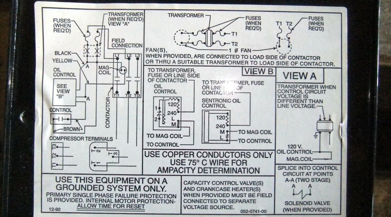 Copeland Compressor NRA2-0500-TFC100