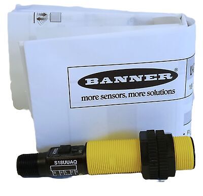 Banner Engineering S18UUAQ-02700 10-30VDC Photoelectric Sensor