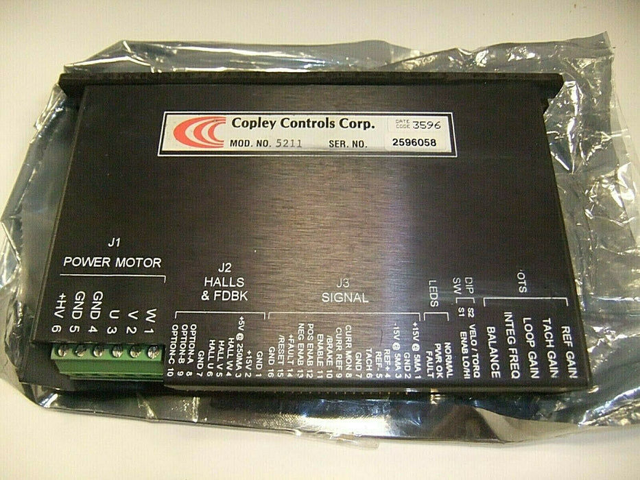 Copley Controls Corp 5211 Servo Motor Drive