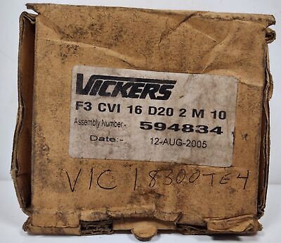 Vickers 594834 F3-CVI-16-D20-2-M-10 Valve Repair Kit