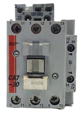 Sprecher + Schuh CA7-30-00 Contactor w/ CRI7E-24 Controller & CA7-PA Contact