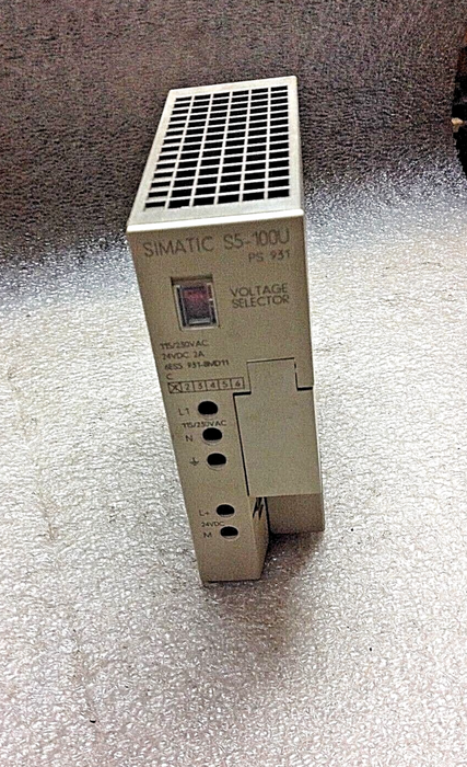 Siemens 6ES5931-8MD11 Power Supply Module