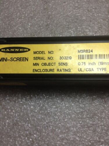 Banner Engineering Engineering MSR824 Mini Screen Receiver