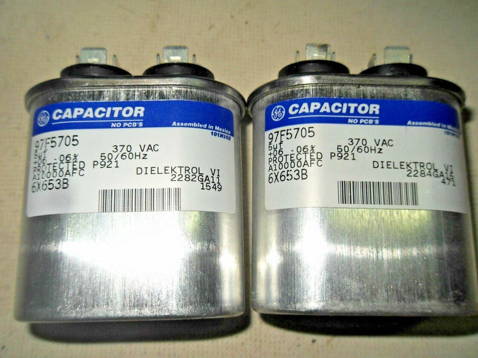 2 GE 6X653B Capacitor