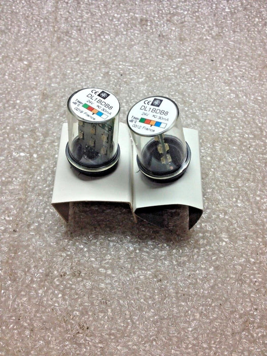2 Telemecanique DL1-BDB8 LED Lights