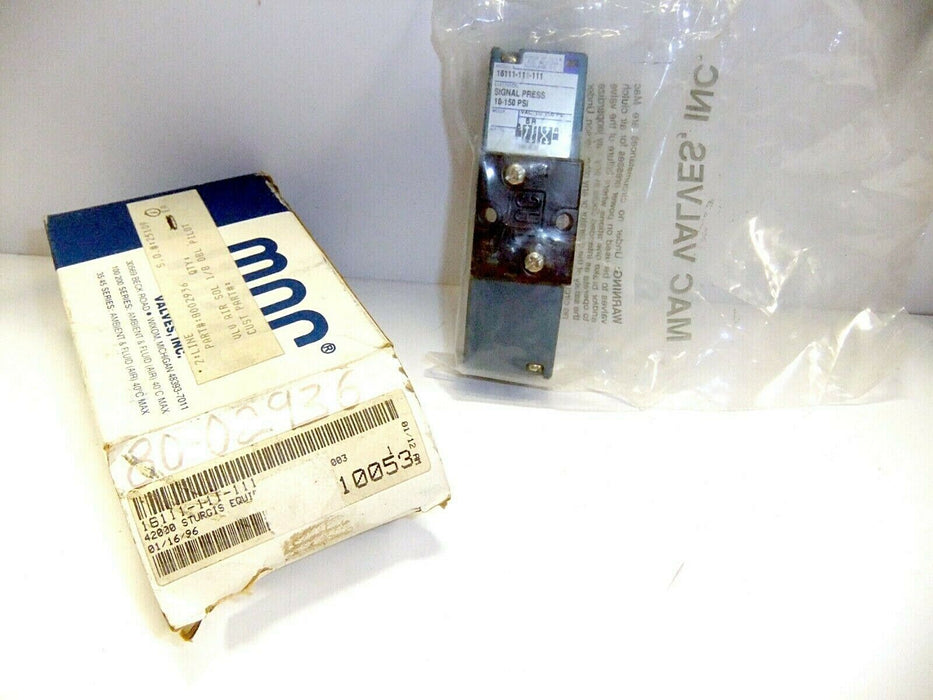 Mac Valve 16111-111-111