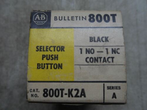 Allen-Bradley 800T-K2A Ser A Selector Push Button Switch
