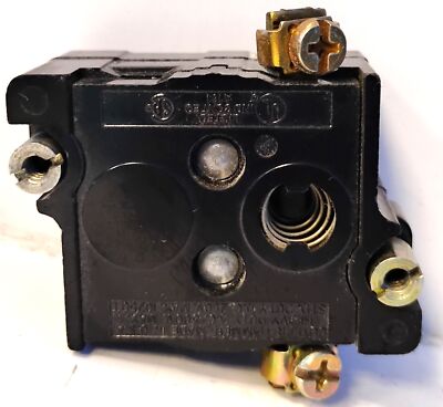 Cutler-Hammer 10250T51 600 V 6 A 1NC Contact Block for 10250 Pushbutton Switches