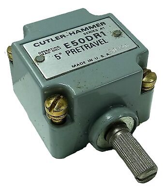 Cutler-Hammer E50DR1 Rotary Actuator Head for Rotary Gear Limit Switch