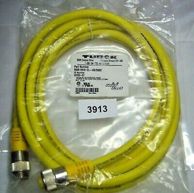 Turck Cordset RSM RKM 55-4M/S600 600V M/F 5-Pin