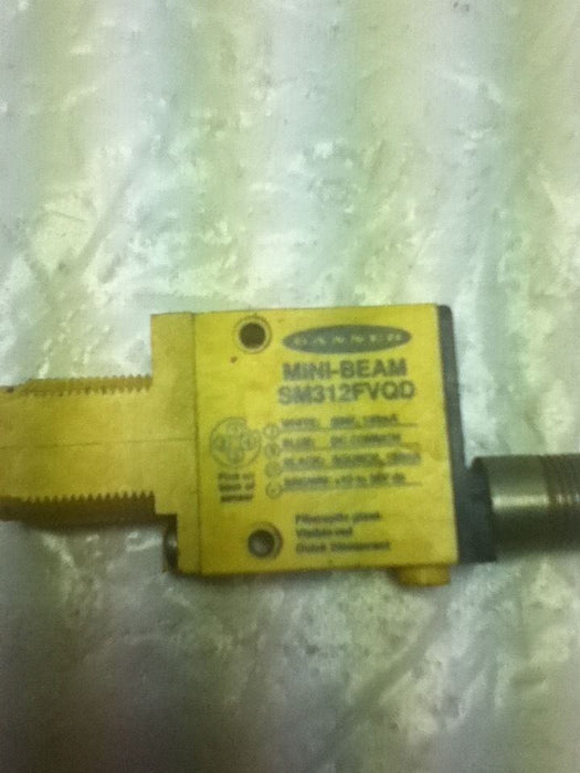 Banner Engineering SM312FVQD MINI-BEAM Photoelectric Sensor